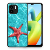 Thumbnail for Θήκη Xiaomi Redmi A1 / A2 Red Starfish από τη Smartfits με σχέδιο στο πίσω μέρος και μαύρο περίβλημα | Xiaomi Redmi A1 / A2 Red Starfish Case with Colorful Back and Black Bezels