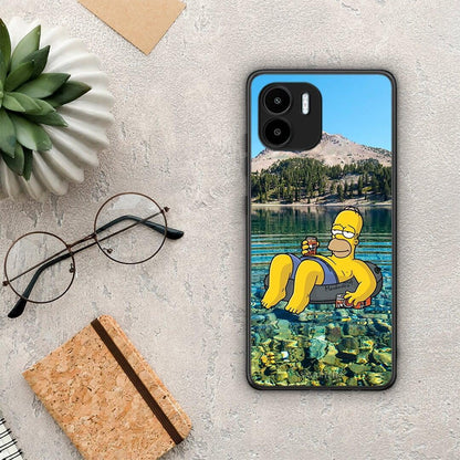 Θήκη Xiaomi Redmi A1 / A2 Summer Happiness από τη Smartfits με σχέδιο στο πίσω μέρος και μαύρο περίβλημα | Xiaomi Redmi A1 / A2 Summer Happiness Case with Colorful Back and Black Bezels
