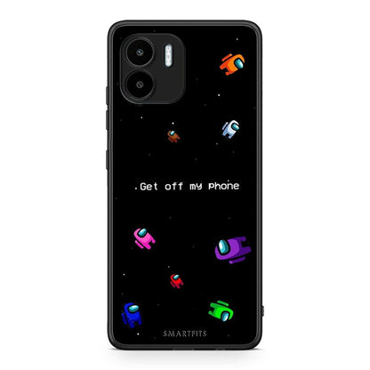 Θήκη Xiaomi Redmi A1 / A2 Text AFK από τη Smartfits με σχέδιο στο πίσω μέρος και μαύρο περίβλημα | Xiaomi Redmi A1 / A2 Text AFK Case with Colorful Back and Black Bezels