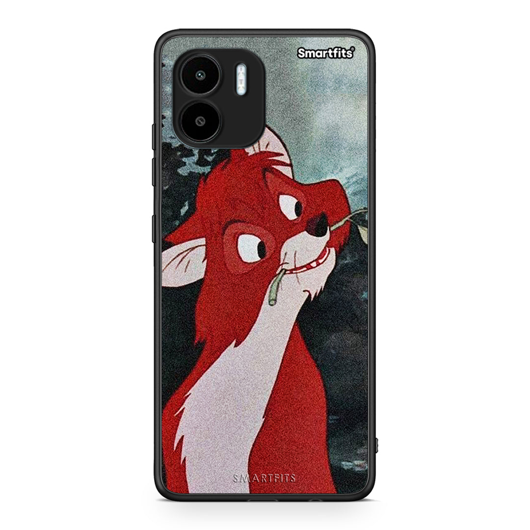 Θήκη Xiaomi Redmi A1 / A2 Tod And Vixey Love 1 από τη Smartfits με σχέδιο στο πίσω μέρος και μαύρο περίβλημα | Xiaomi Redmi A1 / A2 Tod And Vixey Love 1 Case with Colorful Back and Black Bezels