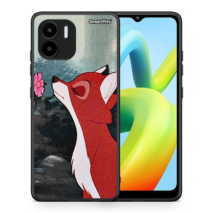Θήκη Xiaomi Redmi A1 / A2 Tod And Vixey Love 2 από τη Smartfits με σχέδιο στο πίσω μέρος και μαύρο περίβλημα | Xiaomi Redmi A1 / A2 Tod And Vixey Love 2 Case with Colorful Back and Black Bezels