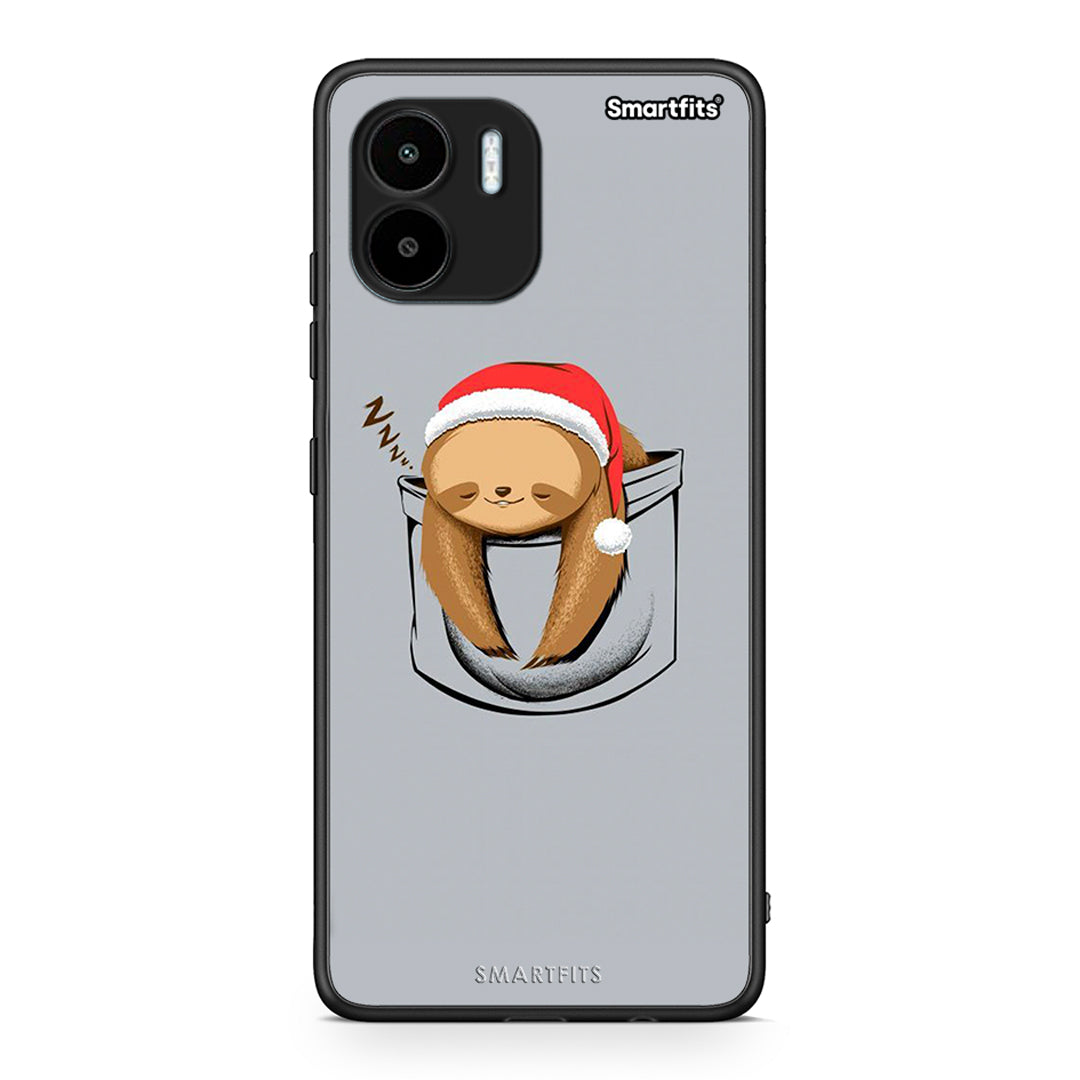 Θήκη Xiaomi Redmi A1 / A2 Xmas Zzzz από τη Smartfits με σχέδιο στο πίσω μέρος και μαύρο περίβλημα | Xiaomi Redmi A1 / A2 Xmas Zzzz Case with Colorful Back and Black Bezels