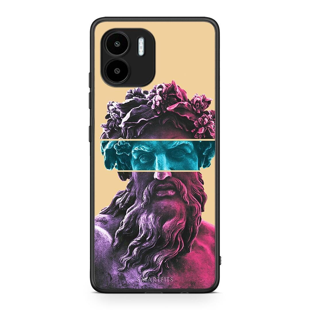 Θήκη Xiaomi Redmi A1 / A2 Zeus Art από τη Smartfits με σχέδιο στο πίσω μέρος και μαύρο περίβλημα | Xiaomi Redmi A1 / A2 Zeus Art Case with Colorful Back and Black Bezels