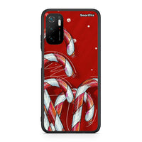 Thumbnail for Xiaomi Redmi Note 10 5G/Poco M3 Pro Candy Cane θήκη από τη Smartfits με σχέδιο στο πίσω μέρος και μαύρο περίβλημα | Smartphone case with colorful back and black bezels by Smartfits