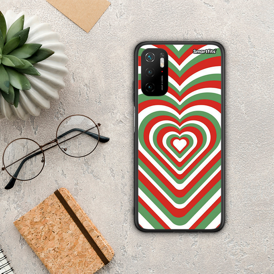 Christmas Hearts - Xiaomi Redmi Note 10 5G θήκη