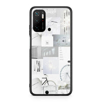 Thumbnail for Xiaomi Poco M3 Pro Collage Make Me Wonder Θήκη Αγίου Βαλεντίνου από τη Smartfits με σχέδιο στο πίσω μέρος και μαύρο περίβλημα | Smartphone case with colorful back and black bezels by Smartfits