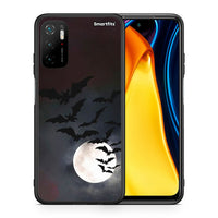 Thumbnail for Θήκη Xiaomi Redmi Note 10 5G Halloween Bat Night από τη Smartfits με σχέδιο στο πίσω μέρος και μαύρο περίβλημα | Xiaomi Redmi Note 10 5G Halloween Bat Night case with colorful back and black bezels