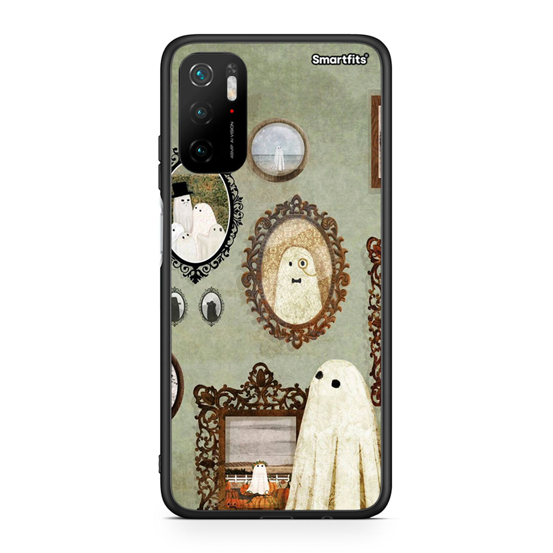 Xiaomi Redmi Note 10 5G Halloween Ghost Season Θήκη από τη Smartfits με σχέδιο στο πίσω μέρος και μαύρο περίβλημα | Smartphone case with colorful back and black bezels by Smartfits