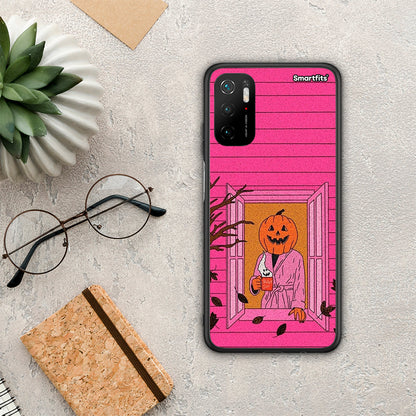 Halloween Pumpkin Lady - Xiaomi Redmi Note 10 5G θήκη