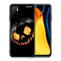 Thumbnail for Θήκη Xiaomi Redmi Note 10 5G Halloween Scary Pumpkin από τη Smartfits με σχέδιο στο πίσω μέρος και μαύρο περίβλημα | Xiaomi Redmi Note 10 5G Halloween Scary Pumpkin case with colorful back and black bezels