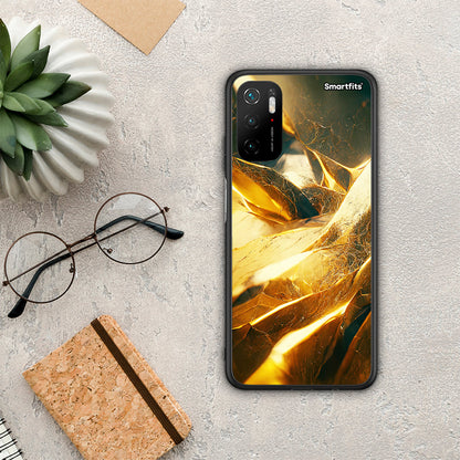 Real Gold - Xiaomi Poco M3 Pro θήκη