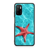 Thumbnail for Xiaomi Redmi Note 10 5G Red Starfish Θήκη από τη Smartfits με σχέδιο στο πίσω μέρος και μαύρο περίβλημα | Smartphone case with colorful back and black bezels by Smartfits