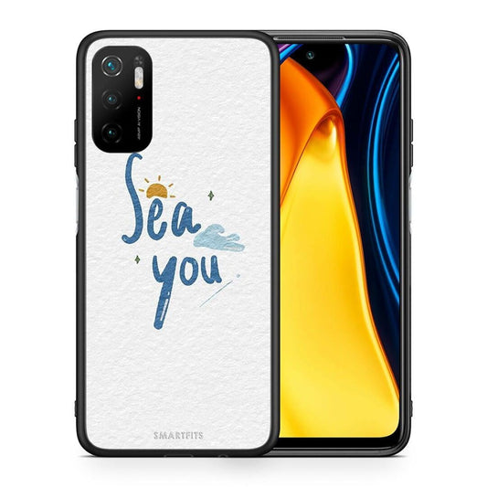 Θήκη Xiaomi Poco M3 Pro Sea You από τη Smartfits με σχέδιο στο πίσω μέρος και μαύρο περίβλημα | Xiaomi Poco M3 Pro Sea You case with colorful back and black bezels