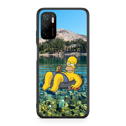 Xiaomi Redmi Note 10 5G Summer Happiness Θήκη από τη Smartfits με σχέδιο στο πίσω μέρος και μαύρο περίβλημα | Smartphone case with colorful back and black bezels by Smartfits