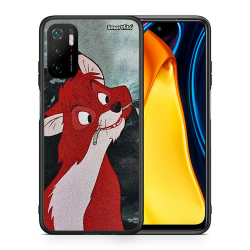 Θήκη Xiaomi Redmi Note 10 5G/Poco M3 Pro Tod And Vixey Love 1 από τη Smartfits με σχέδιο στο πίσω μέρος και μαύρο περίβλημα | Xiaomi Redmi Note 10 5G/Poco M3 Pro Tod And Vixey Love 1 case with colorful back and black bezels