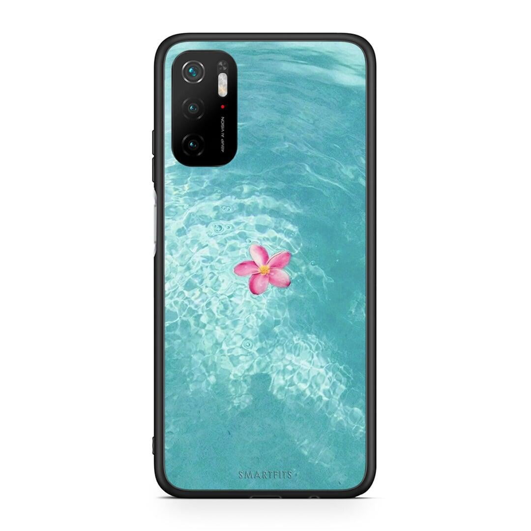 Xiaomi Poco M3 Pro Water Flower Θήκη από τη Smartfits με σχέδιο στο πίσω μέρος και μαύρο περίβλημα | Smartphone case with colorful back and black bezels by Smartfits