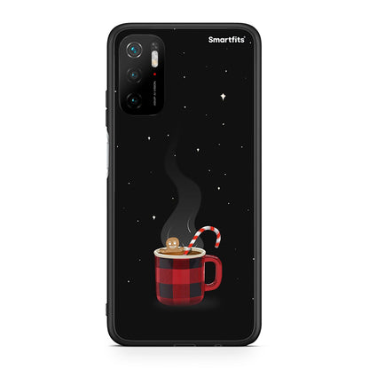 Xiaomi Redmi Note 10 5G/Poco M3 Pro Xmas Bathing θήκη από τη Smartfits με σχέδιο στο πίσω μέρος και μαύρο περίβλημα | Smartphone case with colorful back and black bezels by Smartfits