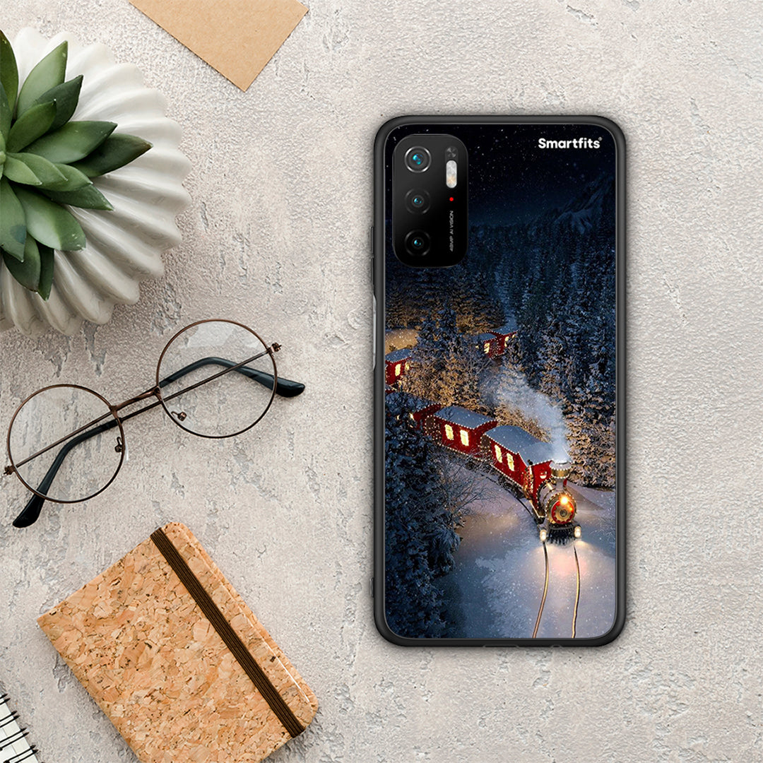 Xmas Train - Xiaomi Redmi Note 10 5G θήκη