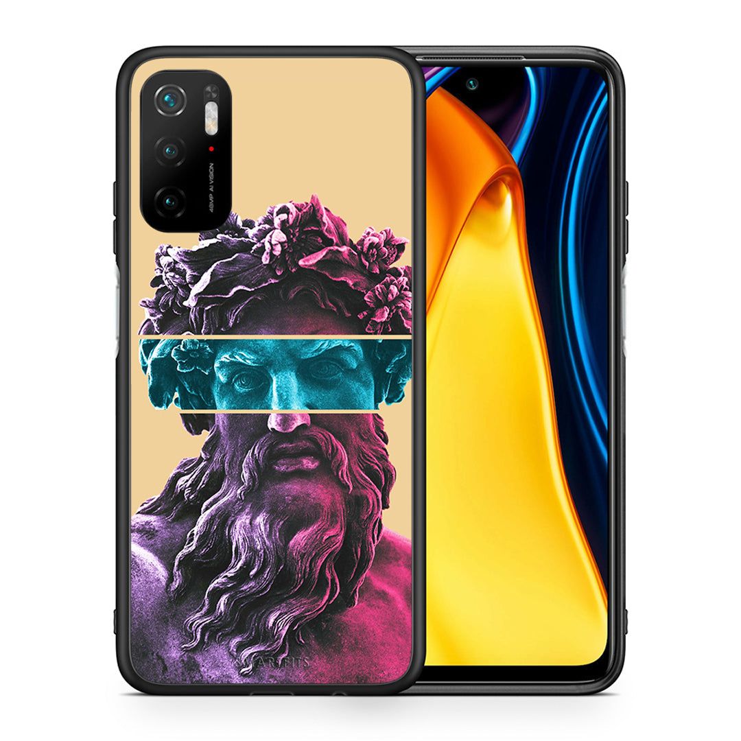 Θήκη Αγίου Βαλεντίνου Xiaomi Redmi Note 10 5G Zeus Art από τη Smartfits με σχέδιο στο πίσω μέρος και μαύρο περίβλημα | Xiaomi Redmi Note 10 5G Zeus Art case with colorful back and black bezels