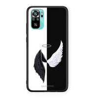 Thumbnail for Xiaomi Redmi Note 10 Angels Demons θήκη από τη Smartfits με σχέδιο στο πίσω μέρος και μαύρο περίβλημα | Smartphone case with colorful back and black bezels by Smartfits