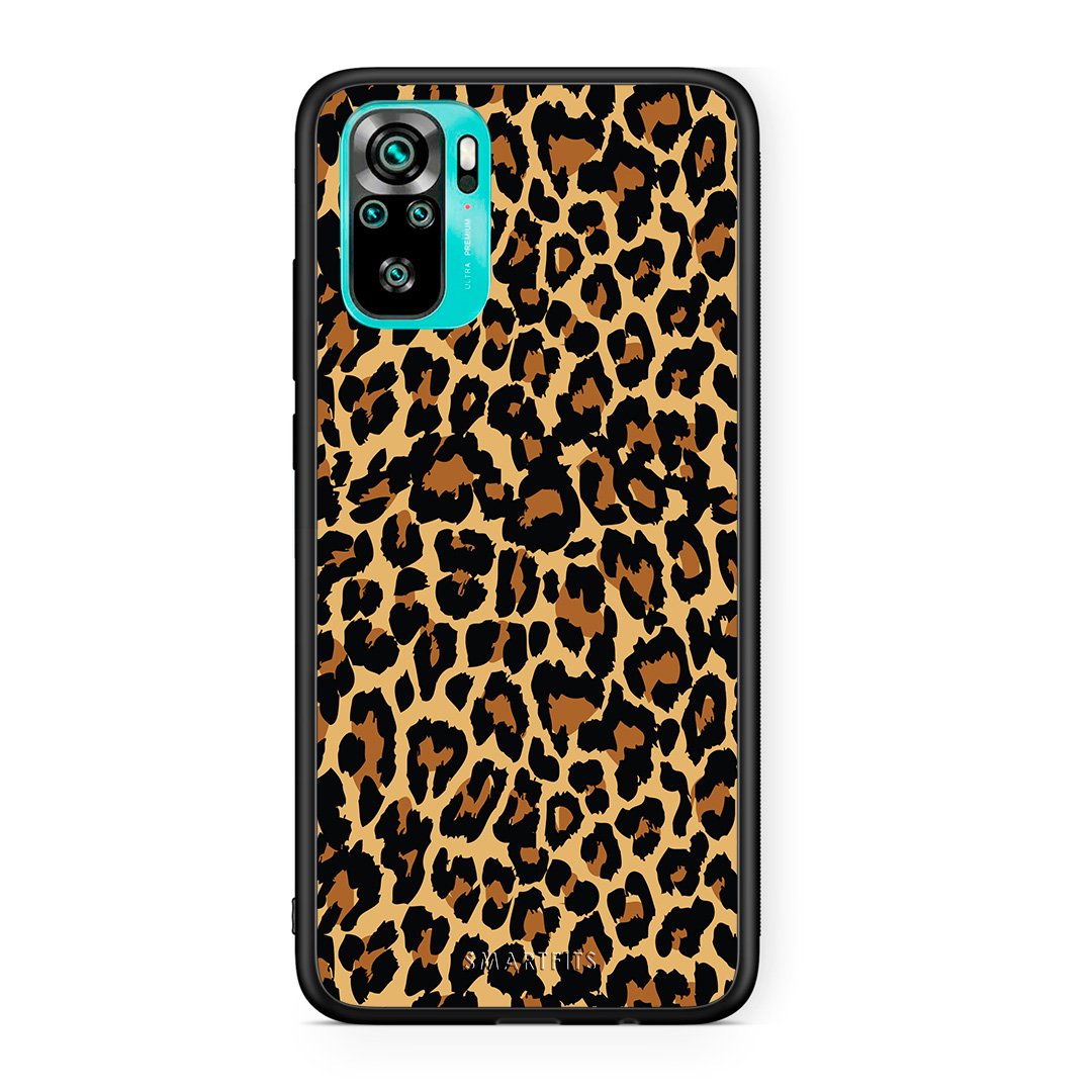 21 - Xiaomi Redmi Note 10 Leopard Animal case, cover, bumper