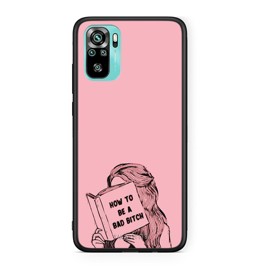 Xiaomi Redmi Note 10 Bad Bitch θήκη από τη Smartfits με σχέδιο στο πίσω μέρος και μαύρο περίβλημα | Smartphone case with colorful back and black bezels by Smartfits