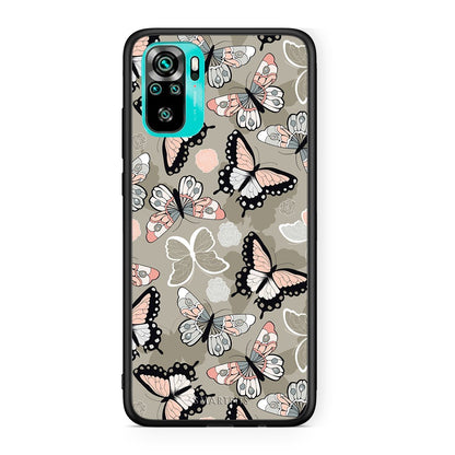 135 - Xiaomi Redmi Note 10 Butterflies Boho case, cover, bumper