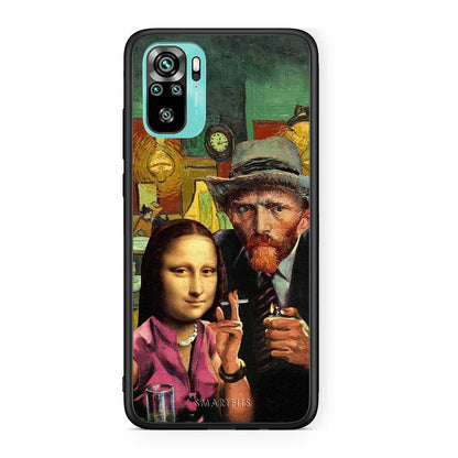 Xiaomi Redmi Note 10 Funny Art θήκη από τη Smartfits με σχέδιο στο πίσω μέρος και μαύρο περίβλημα | Smartphone case with colorful back and black bezels by Smartfits