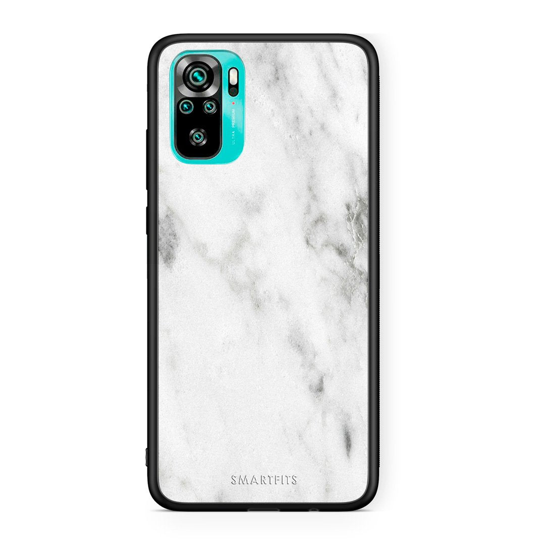 2 - Xiaomi Redmi Note 10 White marble case, cover, bumper
