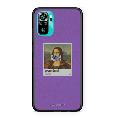 4 - Xiaomi Redmi Note 10 Monalisa Popart case, cover, bumper