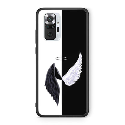 Xiaomi Redmi Note 10 Pro Angels Demons θήκη από τη Smartfits με σχέδιο στο πίσω μέρος και μαύρο περίβλημα | Smartphone case with colorful back and black bezels by Smartfits