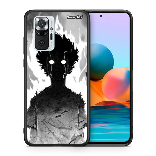 Θήκη Xiaomi Redmi Note 10 Pro Anime Boy από τη Smartfits με σχέδιο στο πίσω μέρος και μαύρο περίβλημα | Xiaomi Redmi Note 10 Pro Anime Boy case with colorful back and black bezels
