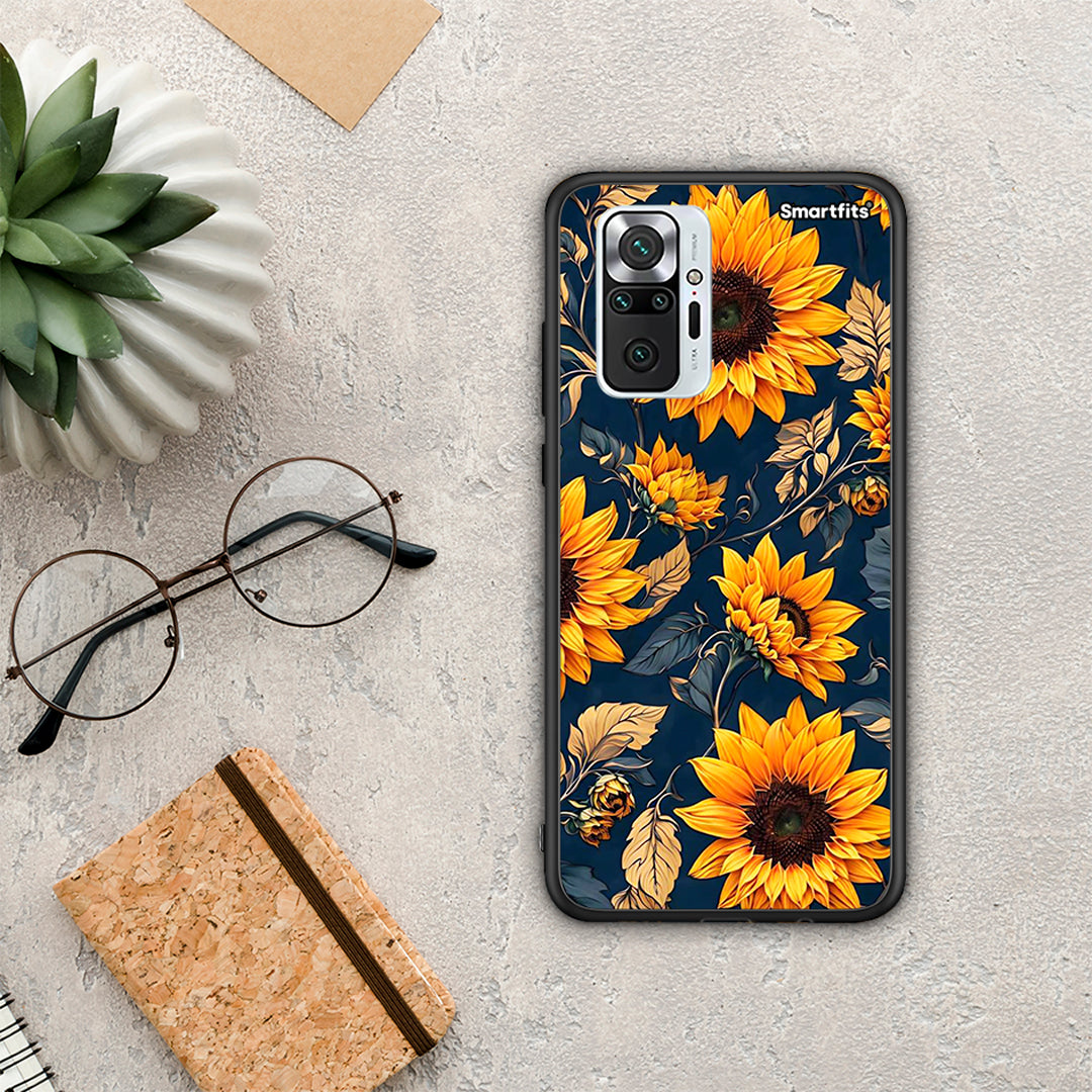 Autumn Sunflowers - Xiaomi Redmi Note 10 Pro / 10 Pro Max θήκη