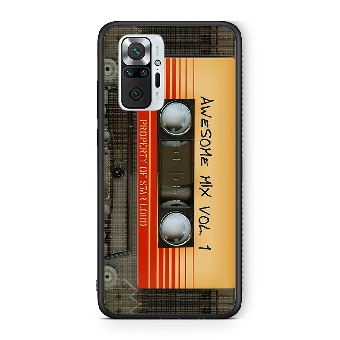 Xiaomi Redmi Note 10 Pro Awesome Mix θήκη από τη Smartfits με σχέδιο στο πίσω μέρος και μαύρο περίβλημα | Smartphone case with colorful back and black bezels by Smartfits