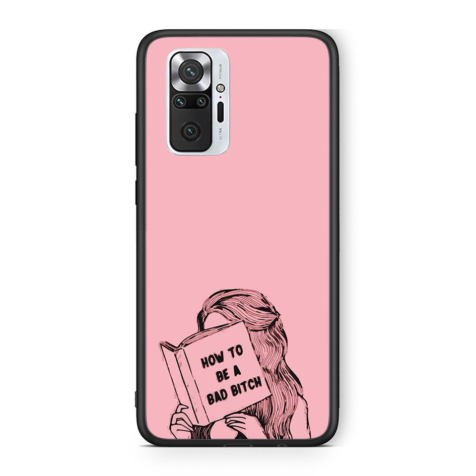 Xiaomi Redmi Note 10 Pro Bad Bitch θήκη από τη Smartfits με σχέδιο στο πίσω μέρος και μαύρο περίβλημα | Smartphone case with colorful back and black bezels by Smartfits