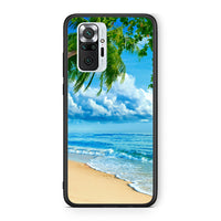 Thumbnail for Xiaomi Redmi Note 10 Pro Beautiful Beach θήκη από τη Smartfits με σχέδιο στο πίσω μέρος και μαύρο περίβλημα | Smartphone case with colorful back and black bezels by Smartfits