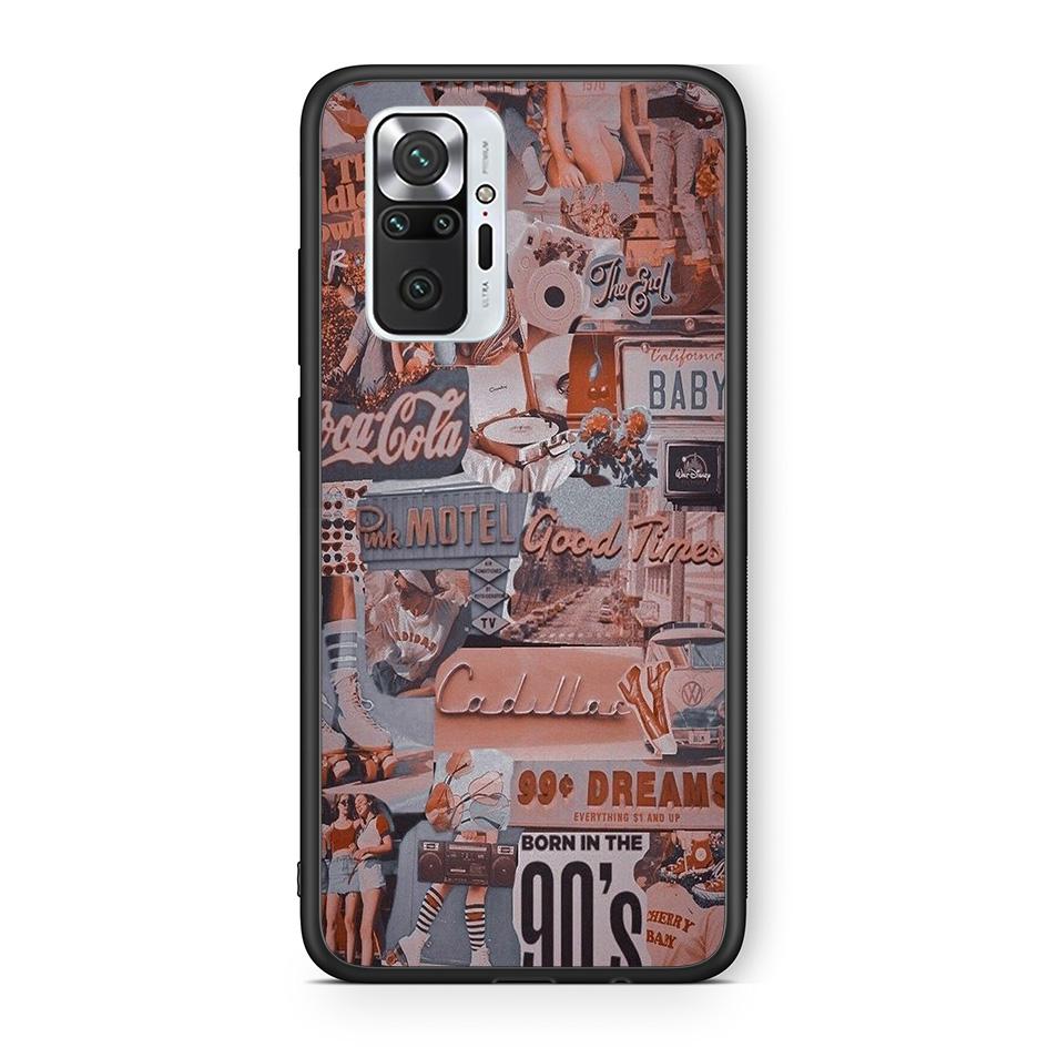 Xiaomi Redmi Note 10 Pro Born In 90s θήκη από τη Smartfits με σχέδιο στο πίσω μέρος και μαύρο περίβλημα | Smartphone case with colorful back and black bezels by Smartfits