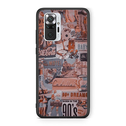 Xiaomi Redmi Note 10 Pro Born In 90s θήκη από τη Smartfits με σχέδιο στο πίσω μέρος και μαύρο περίβλημα | Smartphone case with colorful back and black bezels by Smartfits