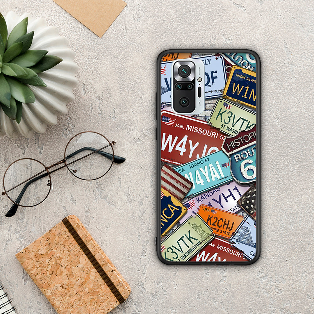 Car Plates - Xiaomi Redmi Note 10 Pro / 10 Pro Max θήκη