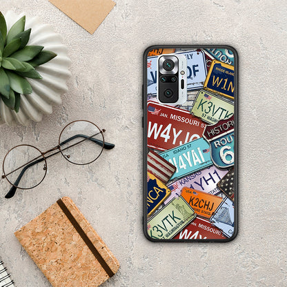 Car Plates - Xiaomi Redmi Note 10 Pro / 10 Pro Max θήκη