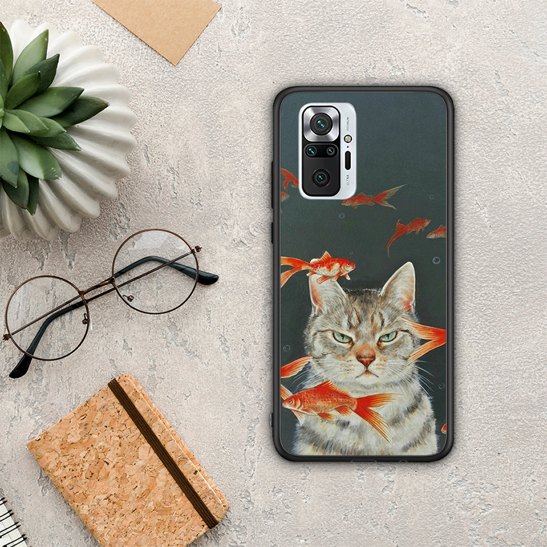 Cat Goldfish - Xiaomi Redmi Note 10 Pro / 10 Pro Max θήκη