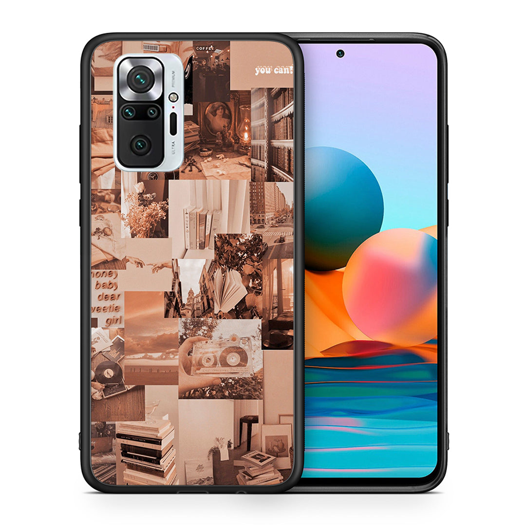Θήκη Αγίου Βαλεντίνου Xiaomi Redmi Note 10 Pro Collage You Can από τη Smartfits με σχέδιο στο πίσω μέρος και μαύρο περίβλημα | Xiaomi Redmi Note 10 Pro Collage You Can case with colorful back and black bezels