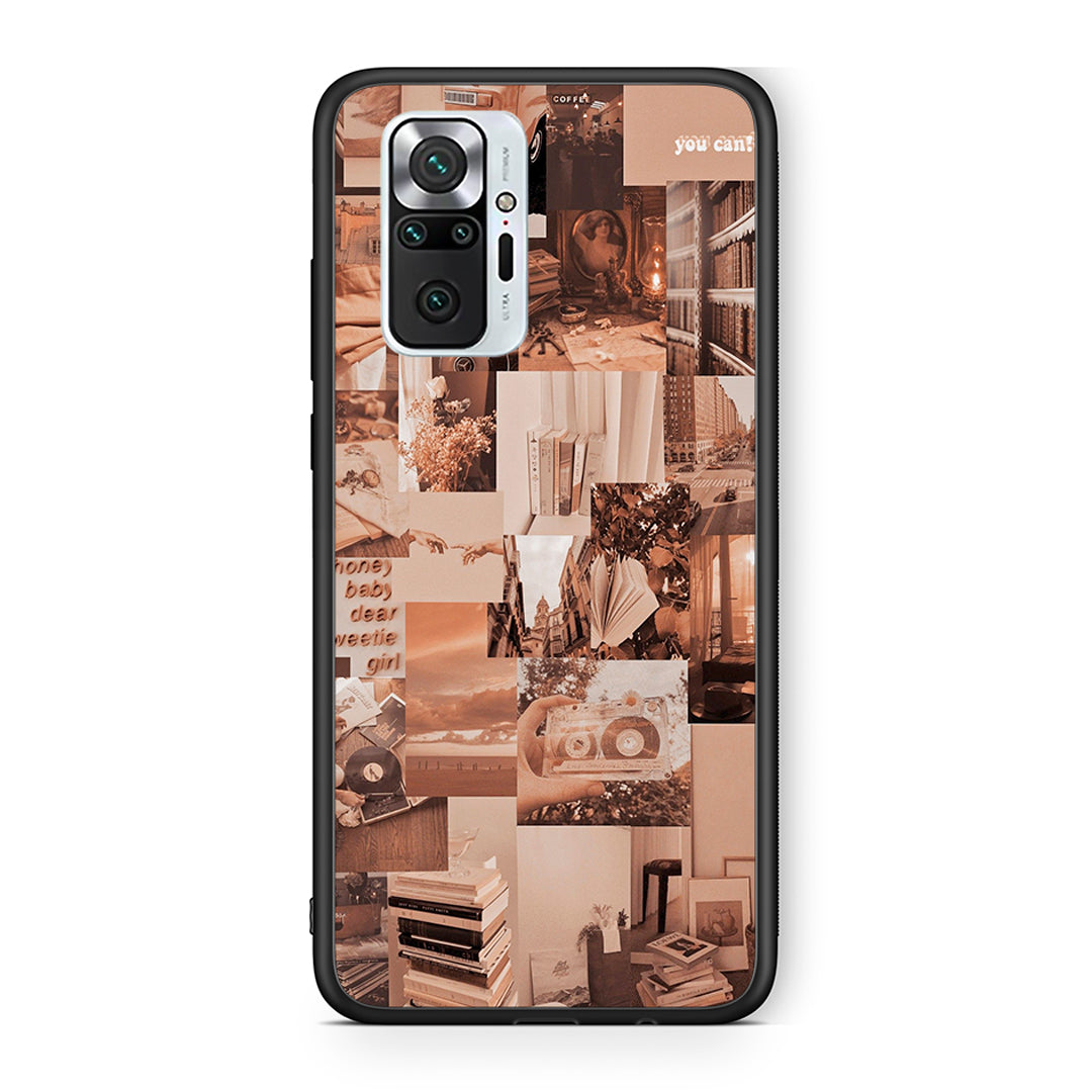 Xiaomi Redmi Note 10 Pro Collage You Can Θήκη Αγίου Βαλεντίνου από τη Smartfits με σχέδιο στο πίσω μέρος και μαύρο περίβλημα | Smartphone case with colorful back and black bezels by Smartfits