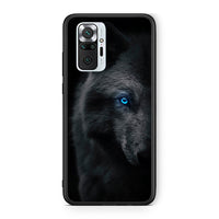 Thumbnail for Xiaomi Redmi Note 10 Pro Dark Wolf θήκη από τη Smartfits με σχέδιο στο πίσω μέρος και μαύρο περίβλημα | Smartphone case with colorful back and black bezels by Smartfits