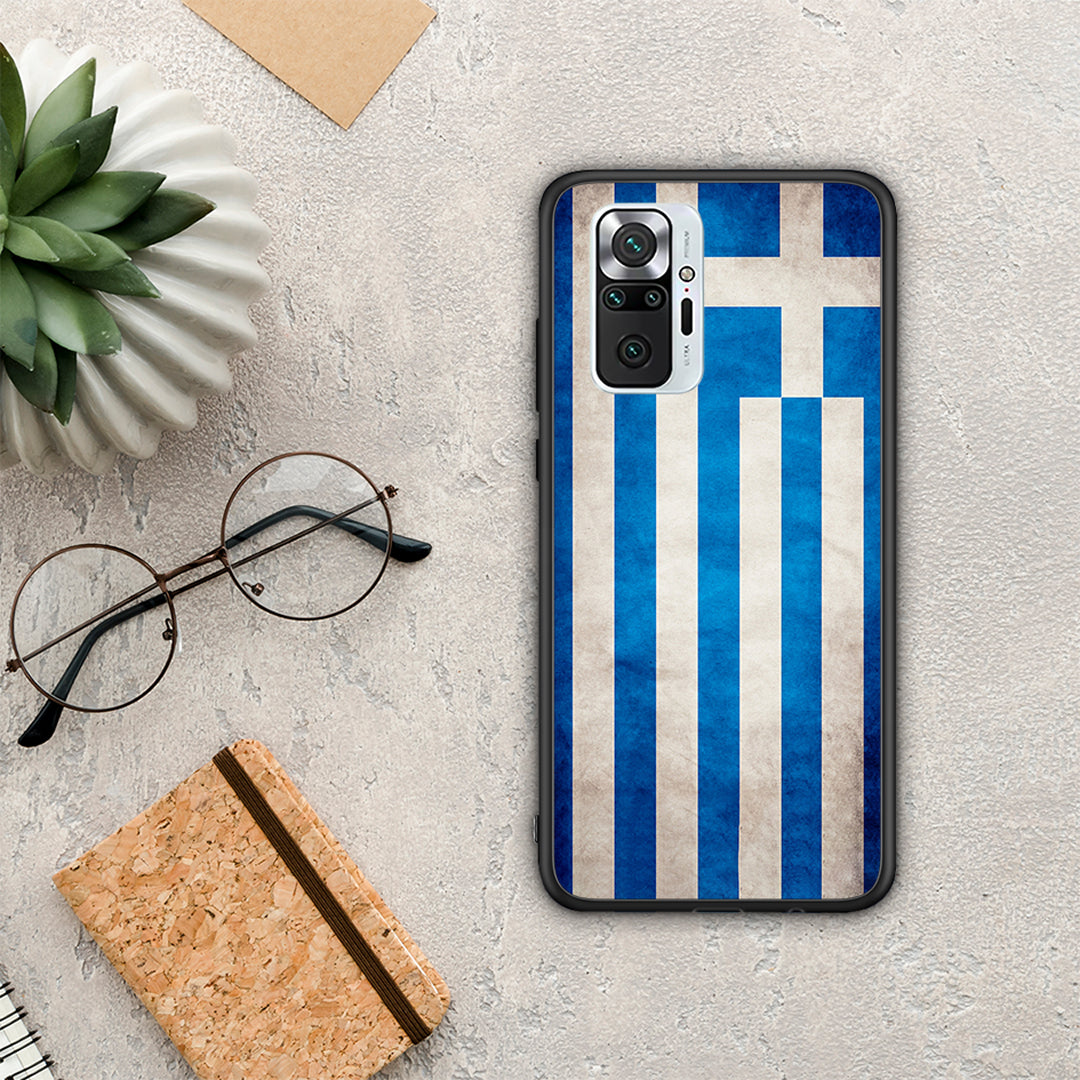 Flag Greek - Xiaomi Redmi Note 10 Pro / 10 Pro Max θήκη