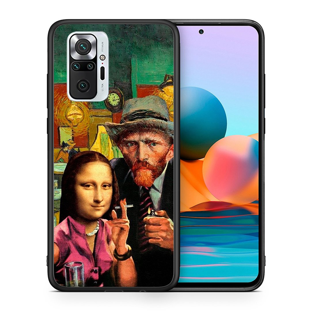 Θήκη Xiaomi Redmi Note 10 Pro Funny Art από τη Smartfits με σχέδιο στο πίσω μέρος και μαύρο περίβλημα | Xiaomi Redmi Note 10 Pro Funny Art case with colorful back and black bezels
