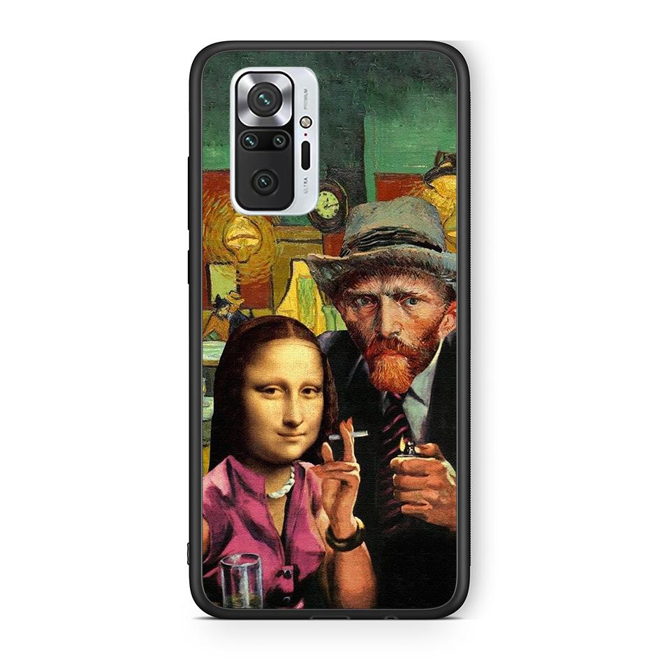 Xiaomi Redmi Note 10 Pro Funny Art θήκη από τη Smartfits με σχέδιο στο πίσω μέρος και μαύρο περίβλημα | Smartphone case with colorful back and black bezels by Smartfits