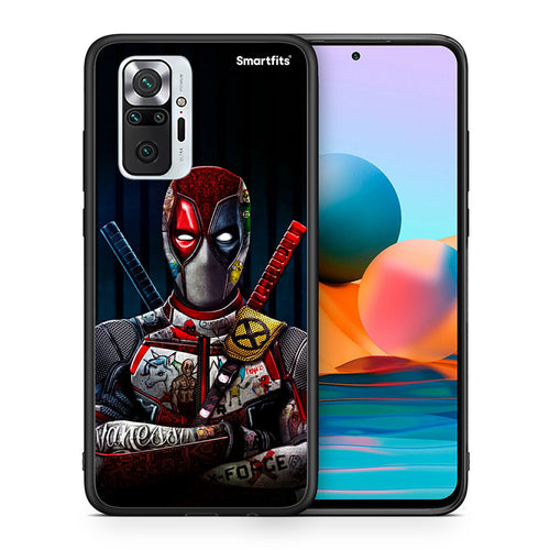 Θήκη Xiaomi Redmi Note 10 Pro Funny Guy από τη Smartfits με σχέδιο στο πίσω μέρος και μαύρο περίβλημα | Xiaomi Redmi Note 10 Pro Funny Guy case with colorful back and black bezels