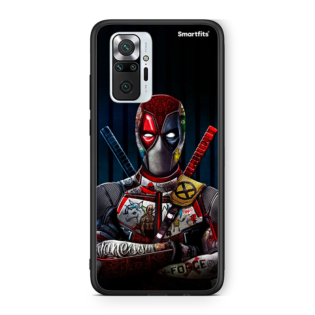 Xiaomi Redmi Note 10 Pro Funny Guy θήκη από τη Smartfits με σχέδιο στο πίσω μέρος και μαύρο περίβλημα | Smartphone case with colorful back and black bezels by Smartfits