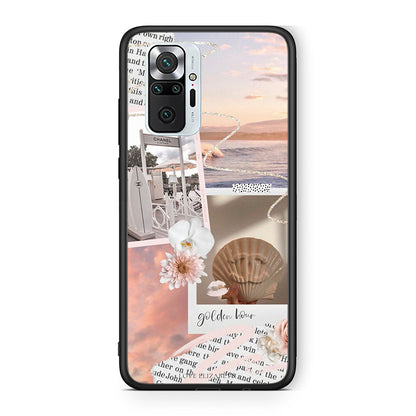 Xiaomi Redmi Note 10 Pro Golden Hour Θήκη Αγίου Βαλεντίνου από τη Smartfits με σχέδιο στο πίσω μέρος και μαύρο περίβλημα | Smartphone case with colorful back and black bezels by Smartfits